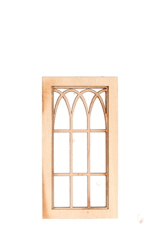 Dollhouse Miniature WINDOW - ARCH